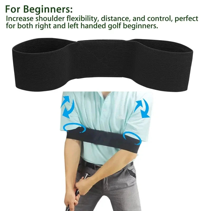 Professional Elastic Golf Swing Trainer Arm Band, Unisex